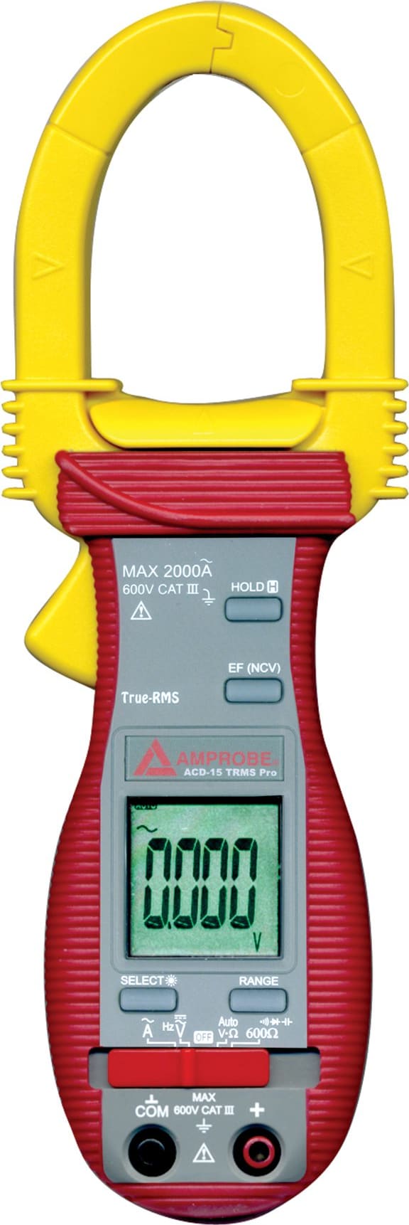 Amprobe ACD-15 TRMS-PRO 2000A Digital Clamp Multimeter with VolTect
