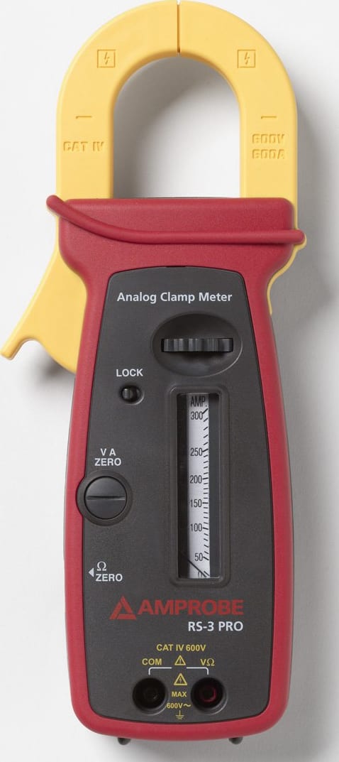 Amprobe RS-3 PRO CAT IV Analog Clamp Meter