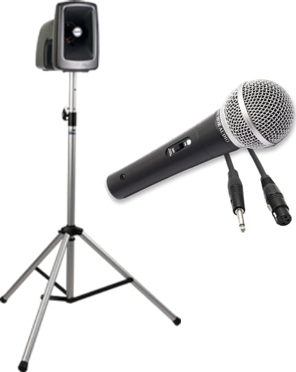 Anchor Audio 500090 MegaVox with 1 Wired Mic and Stand (SYSTEM ECO1)