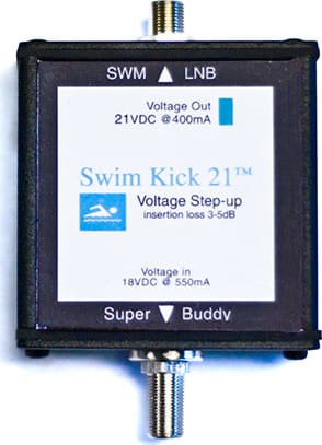 Applied SWiMKick21 DC Voltage Step-Up Device
