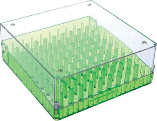 Argos Magne-Box Magnetic Polycarbonate Cryo-Boxes Color Green