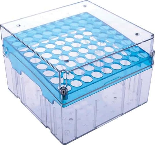 Argos Magne-Box Magnetic Polycarbonate Cryo-Boxes Color blue