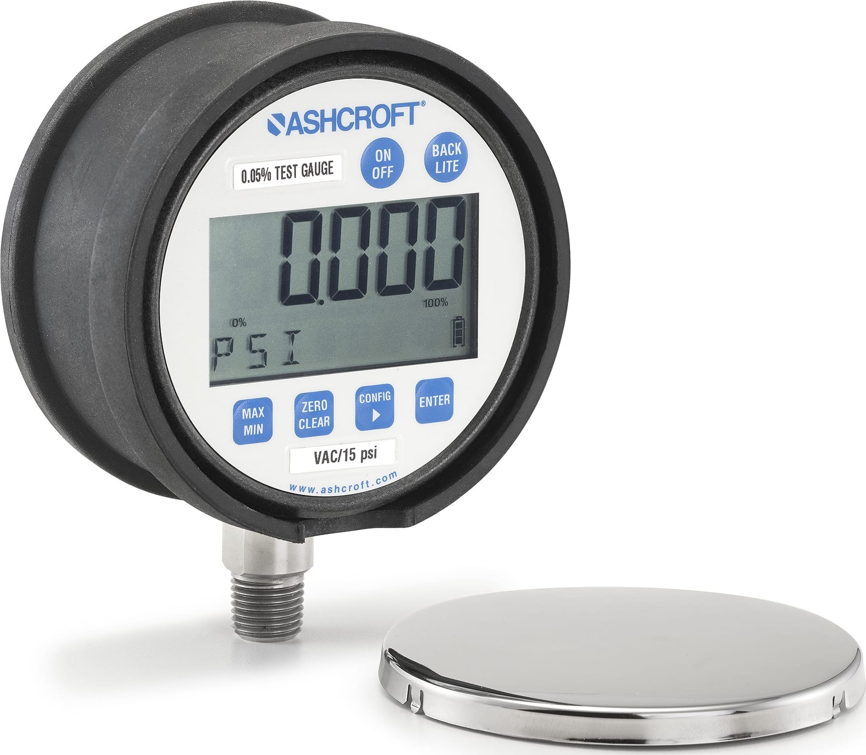 digital pressure test gauge