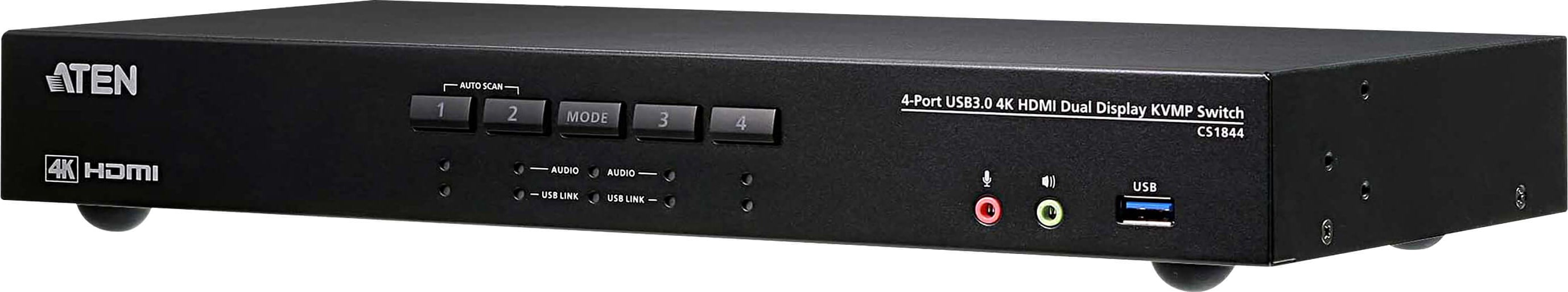 CM1284 - 4-Port USB 4K HDMI Multi-View KVMP Switch