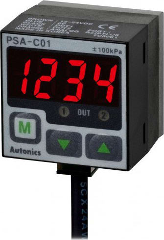 Autonics PSA Series Small size, High accuracy pressure control digital pressure sensor