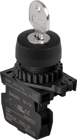 Autonics S2KR 22-25 mm Key Selector Switches