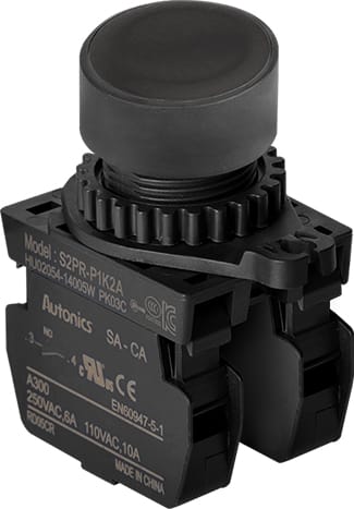Autonics S2PR-P1K2A 22-25 mm Push Button Switches