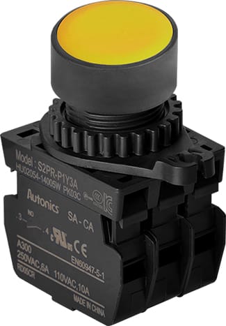 Autonics S2PR-P1Y3A 22-25 mm Push Button Switches