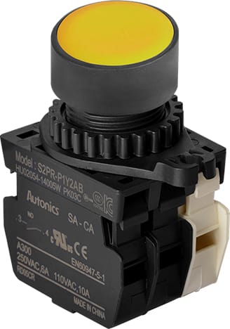 Autonics S2PR-P1Y 22-25 mm Push Button Switches