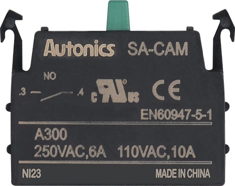 Autonics SA-CAM Contact Blocks for �22-25, �30, □30 mm Control Switches