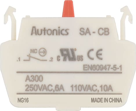 Autonics SA-CB Contact Blocks for �22-25, �30, □30 mm Control Switches