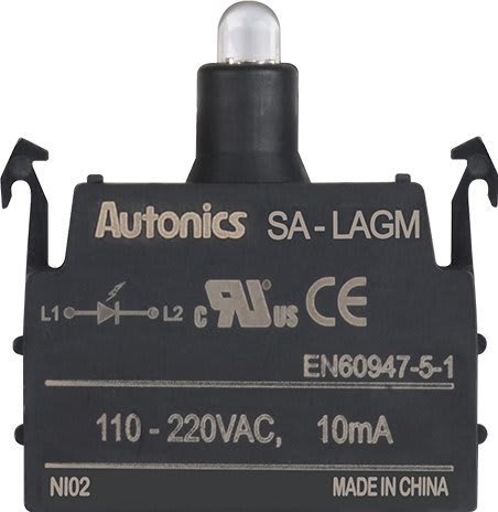 Autonics SA-LAGM LED Blocks for 22-25, 30, 30 mm Control Switches