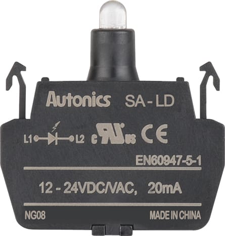 Autonics SA-LD LED Blocks for 22-25, 30, 30 mm Control Switches