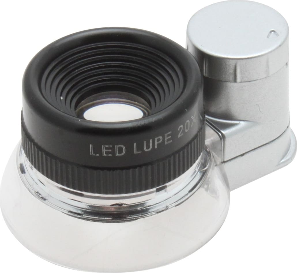 Aven Tools 26052 - Eye Loupe (20x) with LED Light