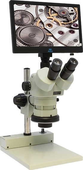 Aven Tools 26800B-339 - Stereo Zoom Trinocular Microscope