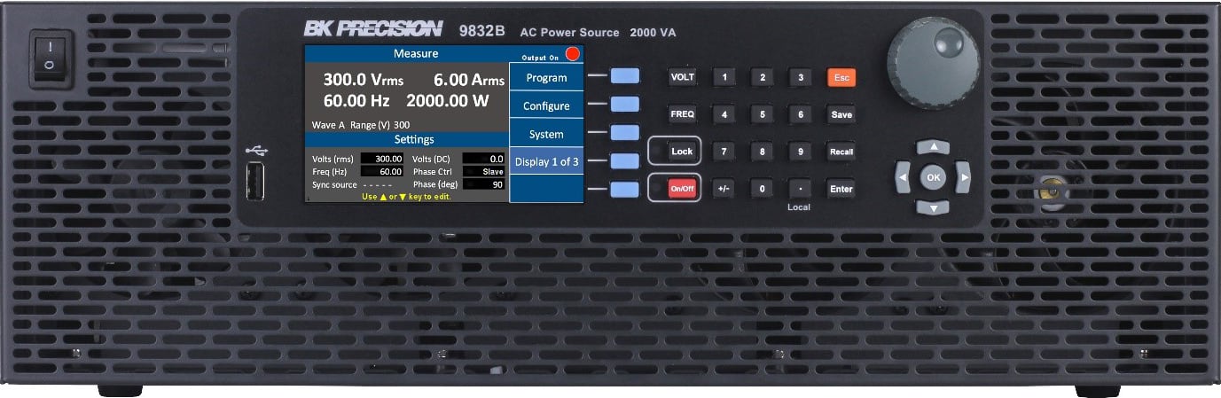 BK Precision 9832B - Programmable AC Power Source