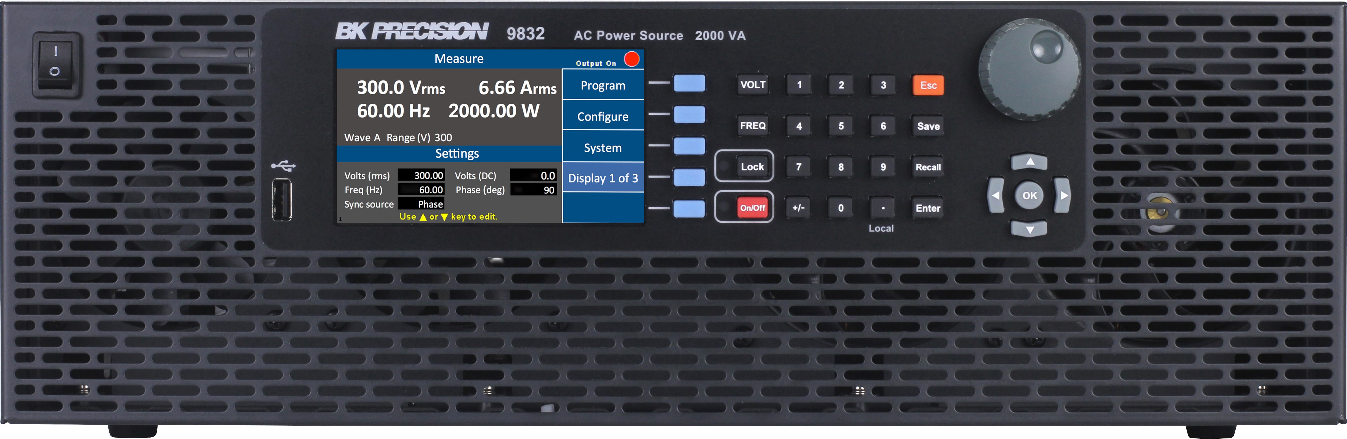 BK 9832 Programmable AC Power Source