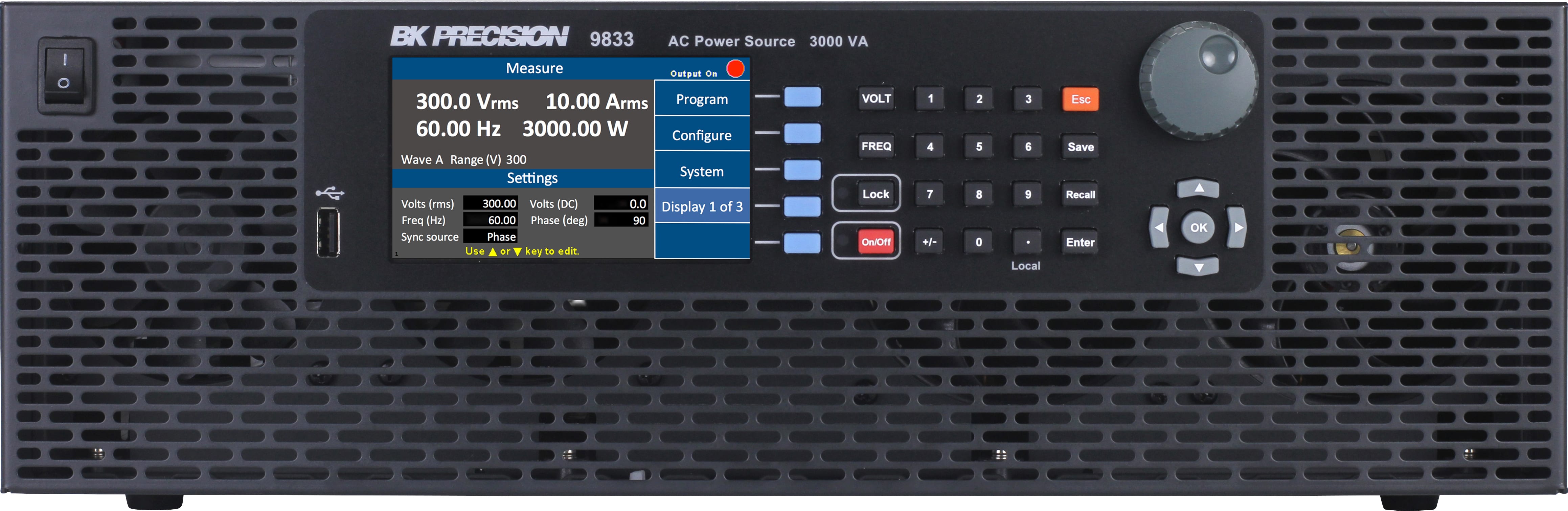 BK 9833 Programmable AC Power Source