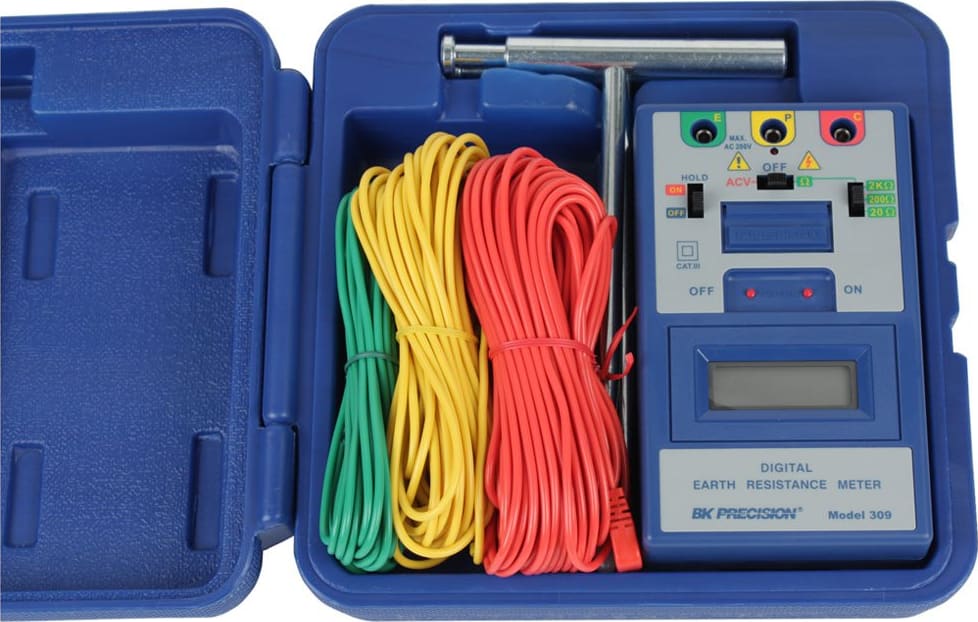 BK 309 Digital Earth Resistance Meter