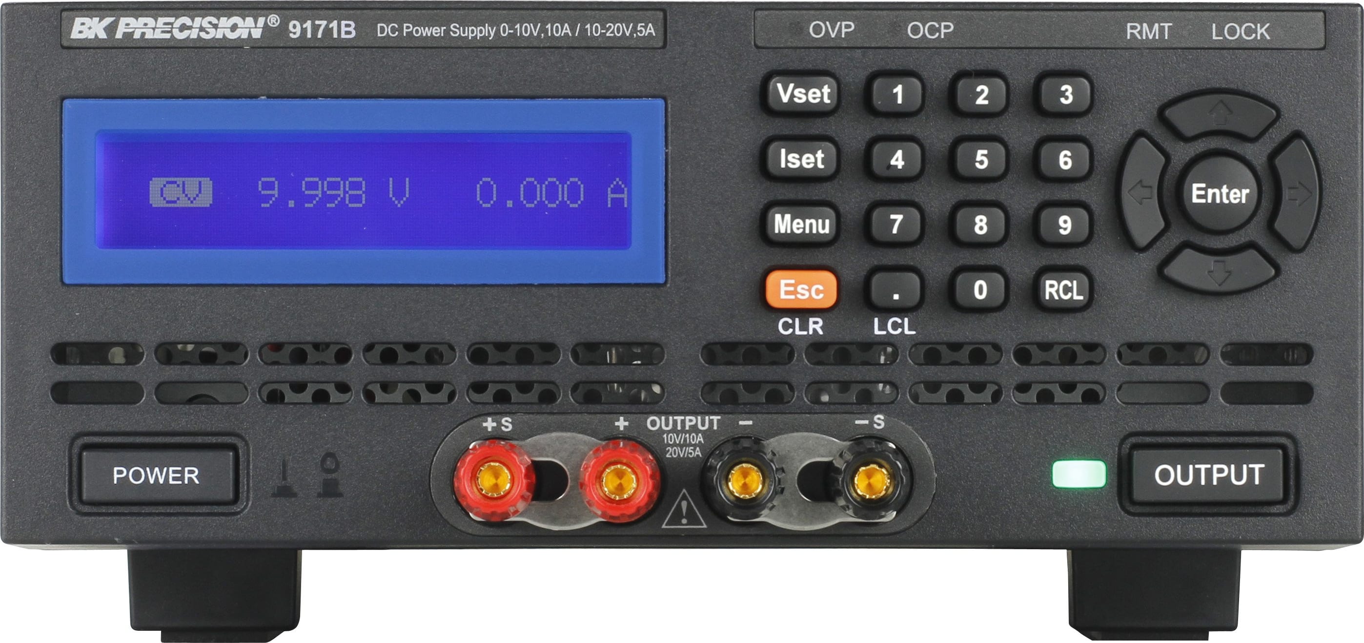 BK Precision 9171B Single Channel Programmable DC Power Supply (0-10 V, 0-10 A / 0-20 V, 0-5 A)