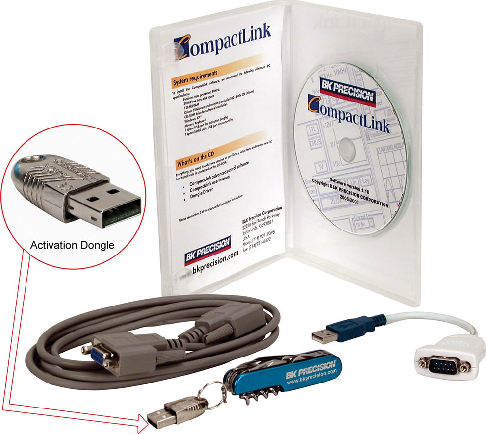 BK AK57X Interface Software with USB Dongle