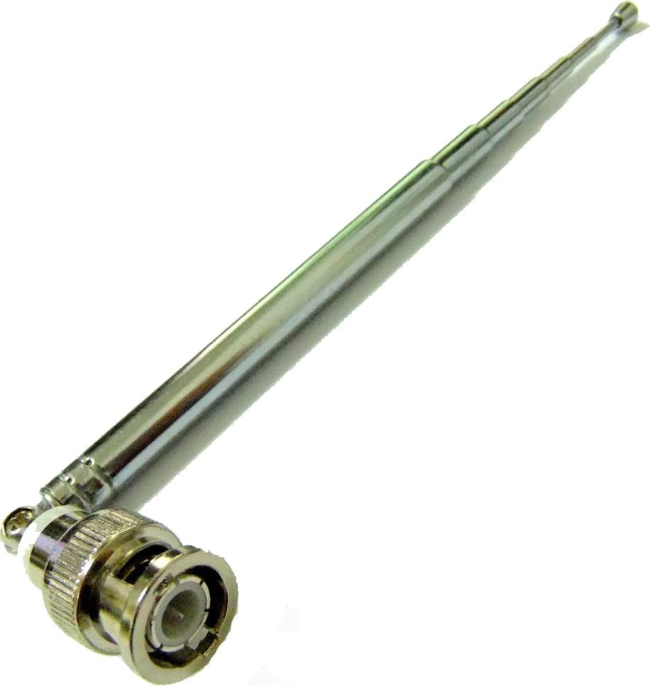 BK AT 21 Right Angle Telescoping Antenna, BNC Connector