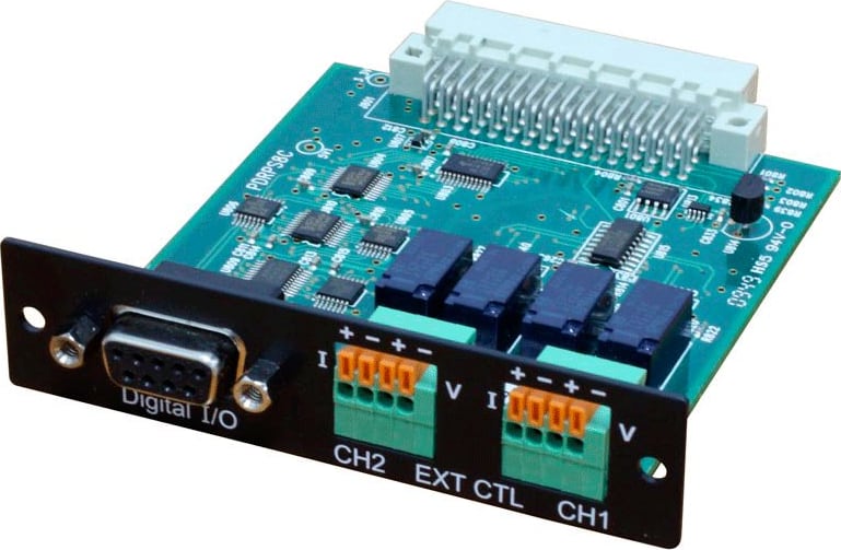 BK Precision DR2DIO Dual Channel Digital I/O and Analog Control Card 