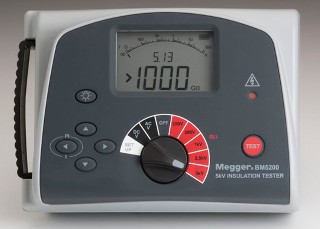 Megger BM5200 5 kV Insulation Tester