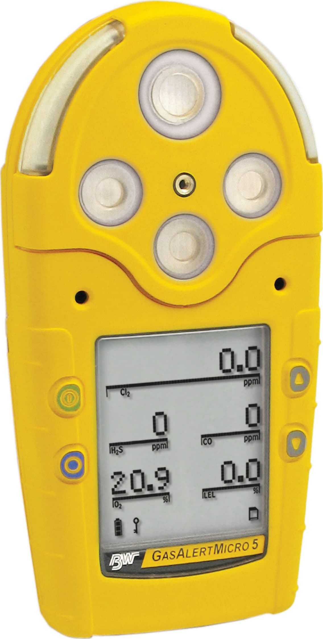 BW GasAlertMicro 5 Series Yellow