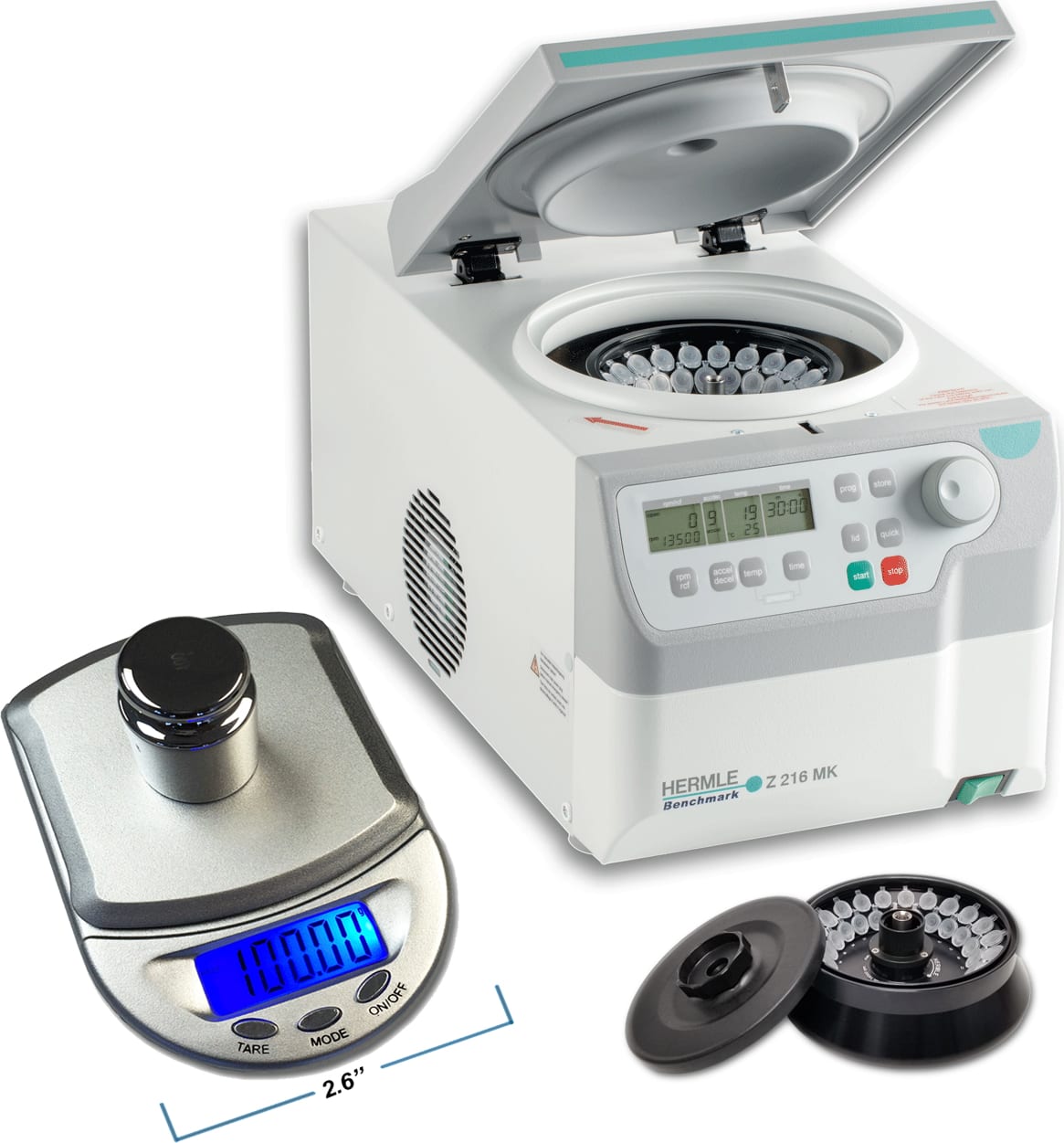 Benchmark Scientific Z216KBND44 Refrigerated Microcentrifuge with
