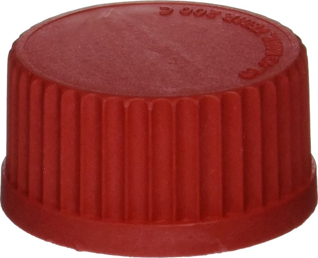 Benchmark B3000-CAP-HTC High Temperature Red Cap (GL45) for Hybex Media Storage Bottle