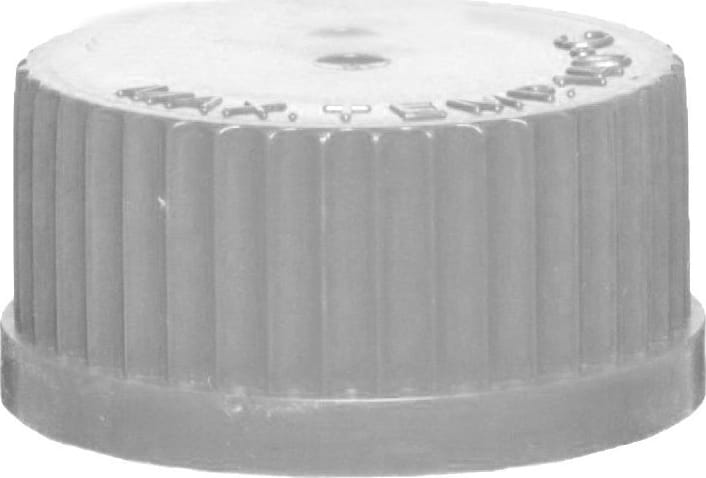 Benchmark B3000-CAP-W Replacement White Cap (GL45) For Hybex Media Storage Bottle