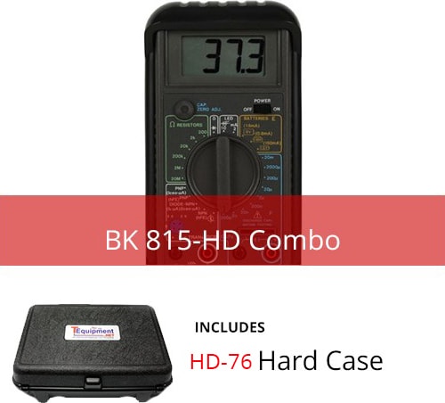 BK Precision 815-HD - Component Tester with Multipurpose Hard Case