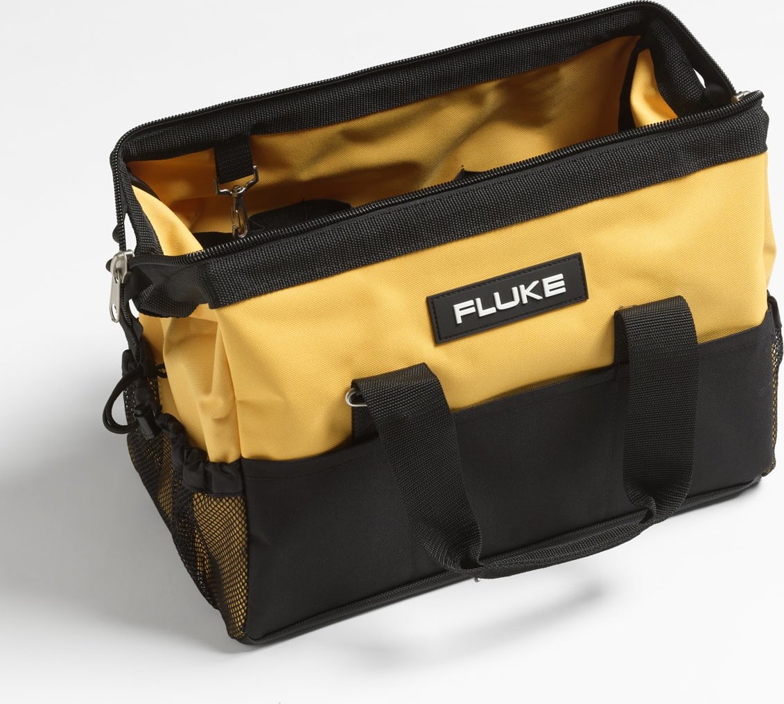 Fluke C550 Rugged Soft Tool Bag with Zipper and Inner Pockets