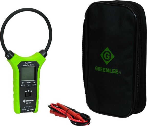 Greenlee Flex Clamp Meter with Soft Carrying Case and Test Leads 