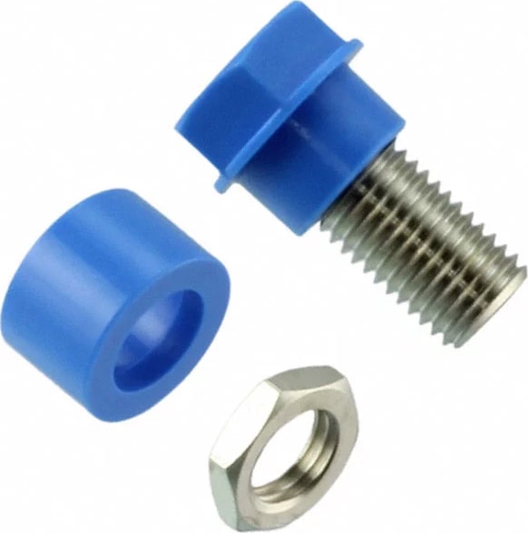 Cal Test CT2230-6 4mm Socket, Thru Hole - Blue