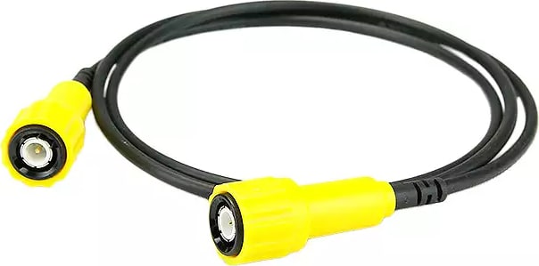 Cal Test CT2417-100-4 Ins BNC(m) Cable Assy - 50ohm, 100cm, Yellow