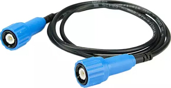 Cal Test CT2417-100-6 Ins BNC(m) Cable Assy - 50ohm, 100cm, Blue