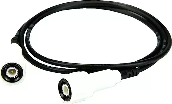 Cal Test CT2417-100-9 Ins BNC(m) Cable Assy - 50ohm, 100cm, White