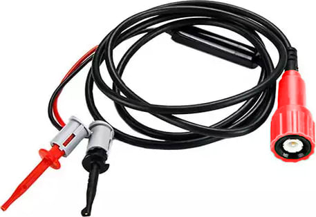 Cal Test CT2439-200-2 Ins BNC(m) Cable, MinClp - 50ohm, 200cm, Red