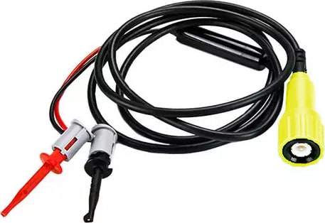 Cal Test CT2440-200-4 Ins BNC(m) Cable, MinClp - 75ohm, 200cm, Yellow