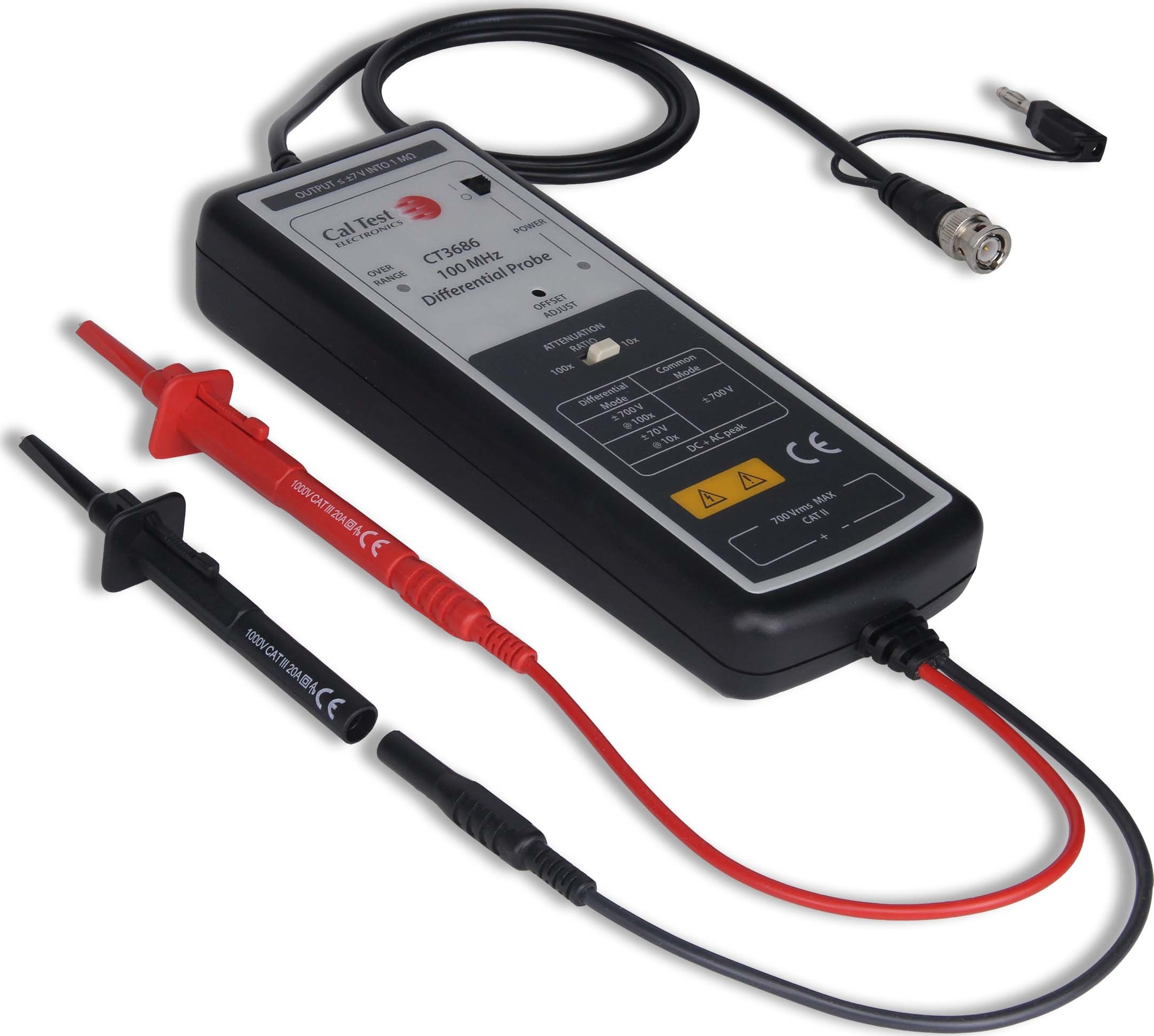 Cal Test CT3686 - 100 MHz Differential Probe