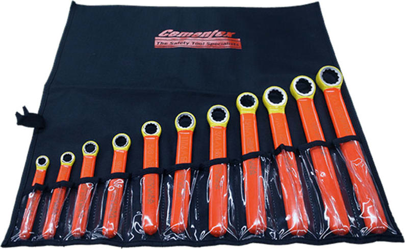 Cementex IBEWS-11 Insulated 11Pc Box End Wrench Set