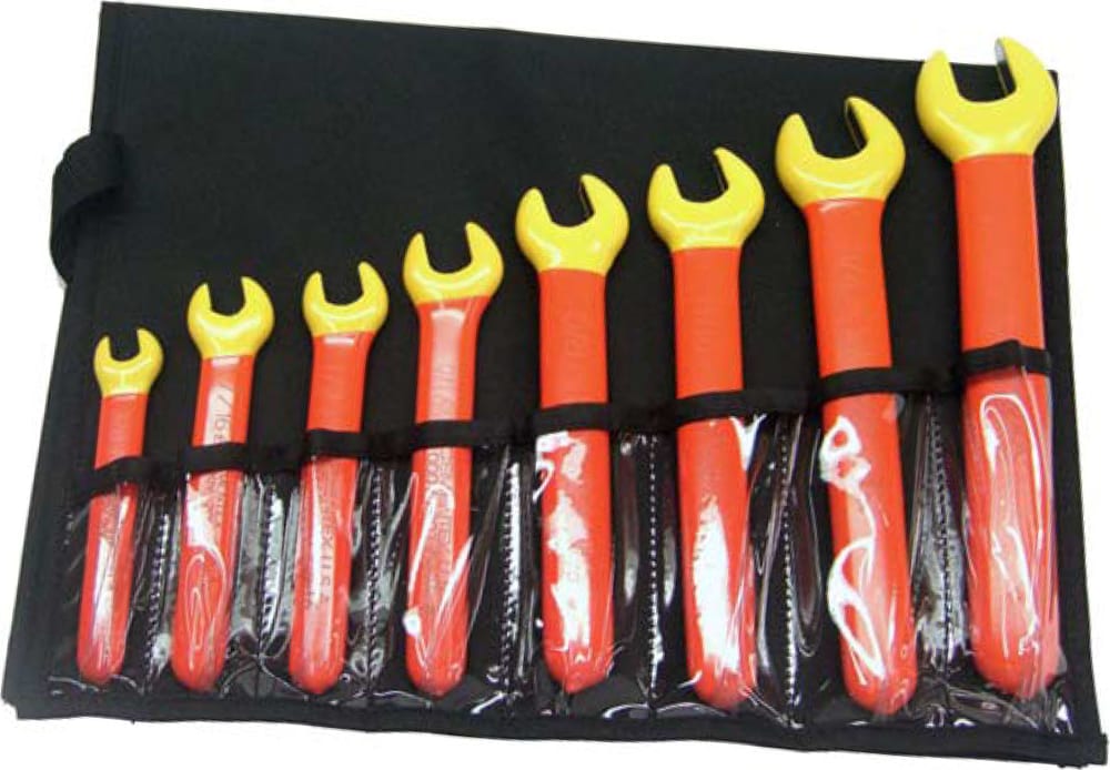 Cementex IOEWS-8 Insulated 8Pc Open End Wrench Set