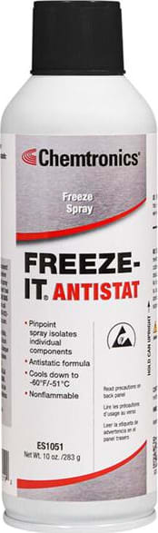 Chemtronics ES1668 Antistatic Cleaner - 14 Fl.oz Aerosol For Electronics & Surfaces