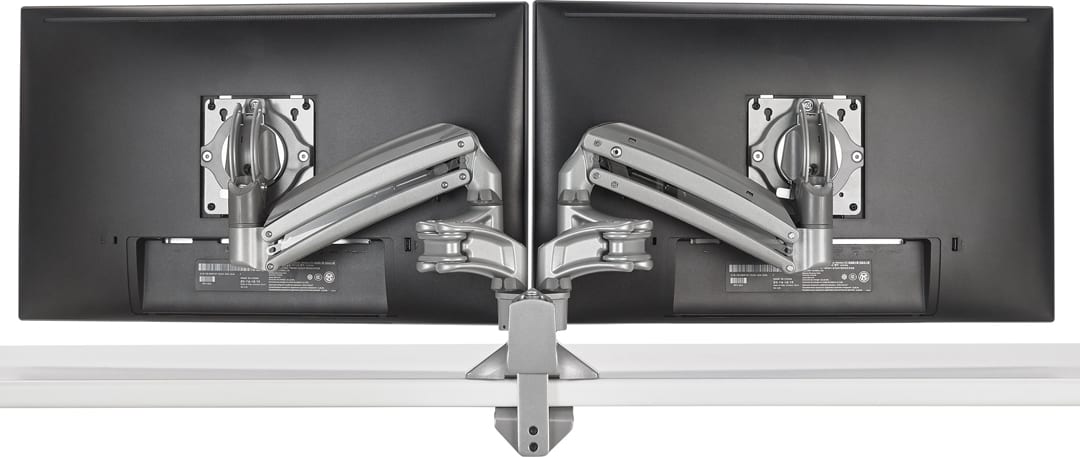 Chief KXD220B - KX Low-Profile Dual Monitor Arms, Desk Mount, Black