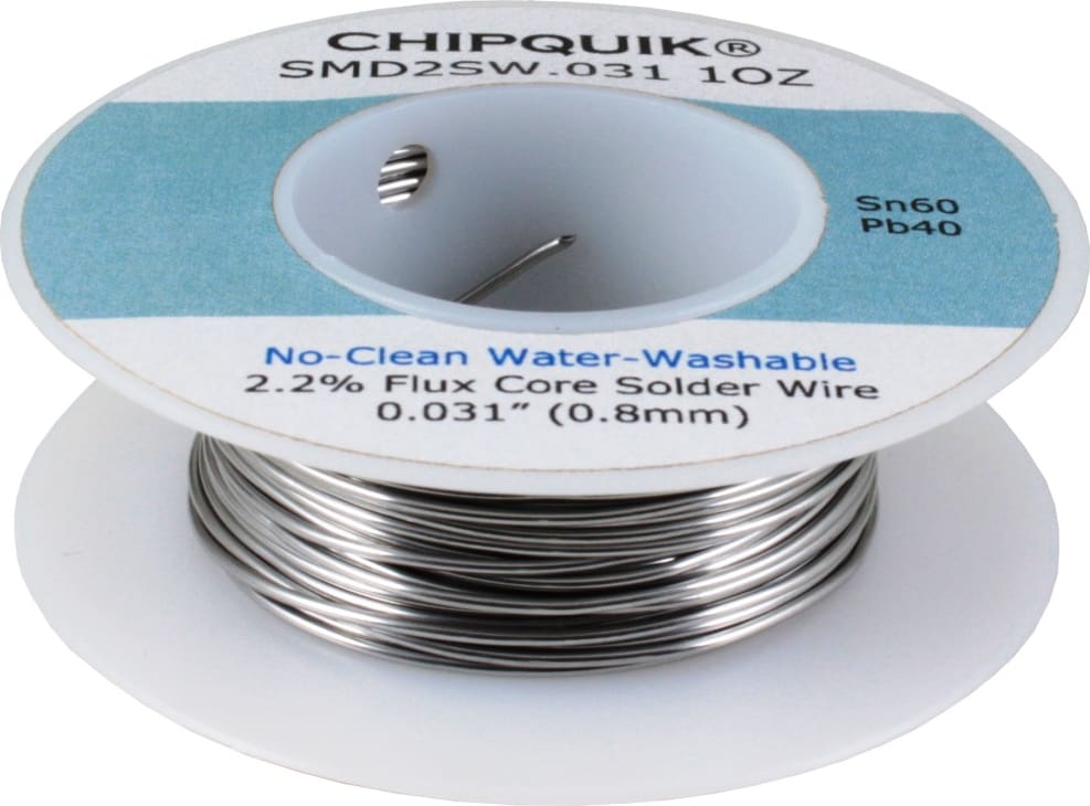 thumbnail image 2 of Chip Quik NC2SWLF.020 0.3OZ - LF Solder Wire Mini Pocket Pack 99.3/0.7... 2 of 11
