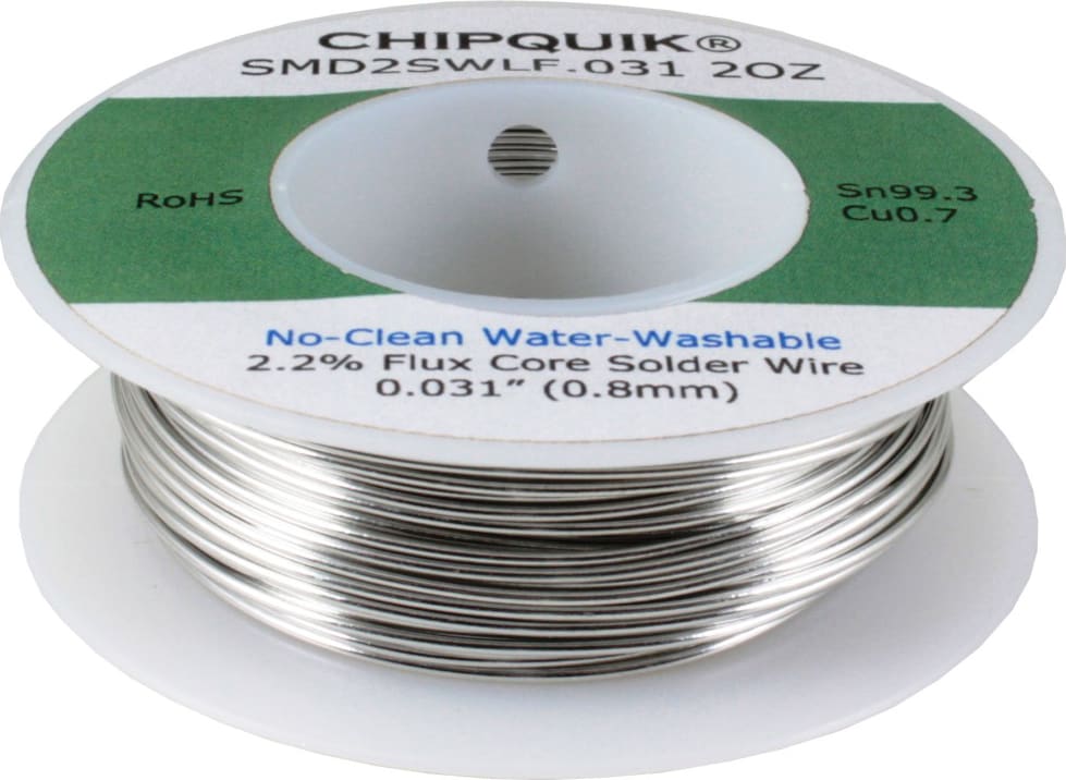 thumbnail image 2 of Chip Quik NC2SWLF.020 0.3OZ - LF Solder Wire Mini Pocket Pack 99.3/0.7... 2 of 11