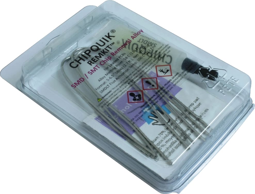 Chip Quik REMKIT - SMD / SMT Chip Removal Alloy Kit