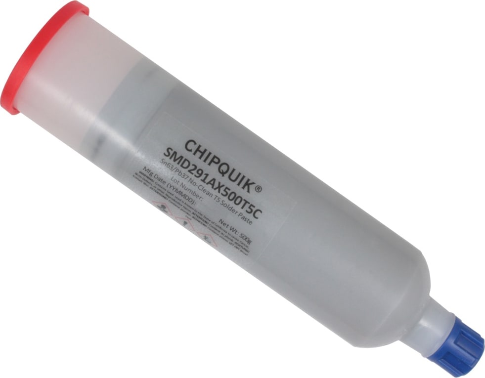 Chip Quik SMD291AX500T5 - Solder Paste in jar 500g